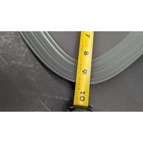 Mikasa Swirl Square Graphite Gray Salad Plate 8 3/4" Modern Design - Picture 5 of 8